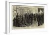 The Opening of the New Building of the Institute of Painters in Water-Colours-Godefroy Durand-Framed Giclee Print