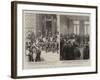 The Opening of the New Imperial Ottoman Bank, Constantinople-null-Framed Giclee Print
