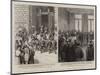 The Opening of the New Imperial Ottoman Bank, Constantinople-null-Mounted Giclee Print