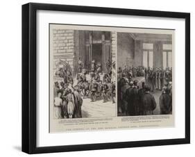 The Opening of the New Imperial Ottoman Bank, Constantinople-null-Framed Giclee Print