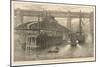 The Opening of the New Swing Bridge at Newcastle-On-Tyne on June 15th 1876-null-Mounted Art Print