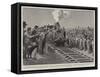 The Opening of the Railway to Buluwayo, the Arrival of the First Train-Henry Marriott Paget-Framed Stretched Canvas