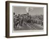 The Opening of the Railway to Buluwayo, the Arrival of the First Train-Henry Marriott Paget-Framed Giclee Print