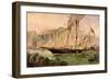 The Opening of the Saltash Bridge by Prince Albert, 2nd May 1859, C.1859-Thomas Valentine Robins-Framed Giclee Print