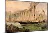 The Opening of the Saltash Bridge by Prince Albert, 2nd May 1859, C.1859-Thomas Valentine Robins-Mounted Giclee Print
