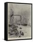 The Opening of the Tower Bridge by Hrh the Prince of Wales-William Lionel Wyllie-Framed Stretched Canvas