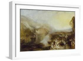 The Opening of the Wallhalla, 1842-J. M. W. Turner-Framed Giclee Print