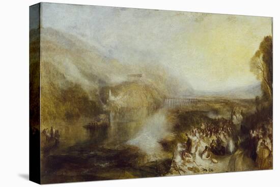 The Opening of the Wallhalla, 1842-J. M. W. Turner-Stretched Canvas