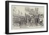 The Opening of the West Highland Railway, Arrival of the Train with the Guests at Fort William-Alexander Stuart Boyd-Framed Giclee Print