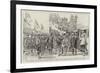 The Opening of the West Highland Railway, Arrival of the Train with the Guests at Fort William-Alexander Stuart Boyd-Framed Giclee Print