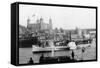 The Opening of Tower Bridge, London, 1894-null-Framed Stretched Canvas