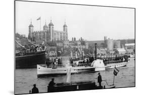 The Opening of Tower Bridge, London, 1894-null-Mounted Photographic Print