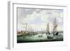 The Opening of Tyne Dock, 1859-John Scott-Framed Giclee Print