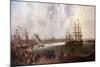 The Opening of Tyne Dock, 1859-Mark Thompson-Mounted Giclee Print