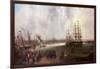 The Opening of Tyne Dock, 1859-Mark Thompson-Framed Giclee Print
