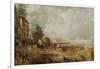 The Opening of Waterloo Bridge, c.1829-31-John Constable-Framed Giclee Print
