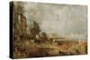 The Opening of Waterloo Bridge, c.1829-31-John Constable-Stretched Canvas