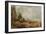 The Opening of Waterloo Bridge, c.1829-31-John Constable-Framed Giclee Print