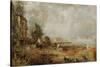 The Opening of Waterloo Bridge, c.1829-31-John Constable-Stretched Canvas