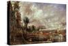 The Opening of Waterloo Bridge, Whitehall Stairs, 18th June 1817-John Constable-Stretched Canvas