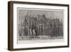 The Opening Out of Westminster Abbey-Henry William Brewer-Framed Giclee Print