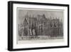 The Opening Out of Westminster Abbey-Henry William Brewer-Framed Giclee Print