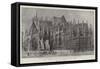 The Opening Out of Westminster Abbey-Henry William Brewer-Framed Stretched Canvas