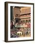 The Opening Parade of the Palio Horse Race, Siena, Tuscany, Italy, Europe-Upperhall Ltd-Framed Photographic Print