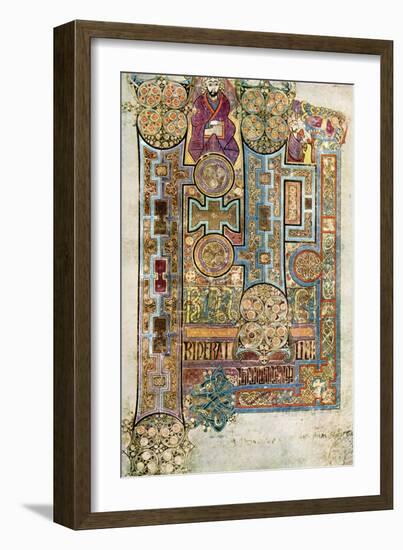 The Opening Words of St John's Gospel, 800 Ad-null-Framed Giclee Print