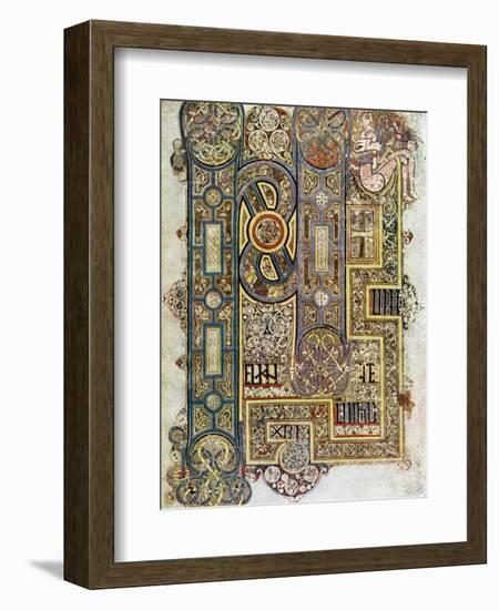 The Opening Words of St Mark's Gospel, 800 Ad-null-Framed Giclee Print