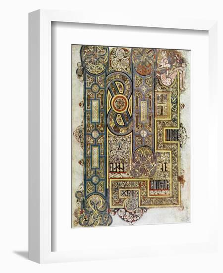 The Opening Words of St Mark's Gospel, 800 Ad-null-Framed Giclee Print