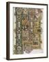 The Opening Words of St Mark's Gospel, 800 Ad-null-Framed Giclee Print