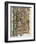 The Opening Words of St Mark's Gospel, 800 Ad-null-Framed Premium Giclee Print