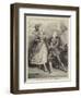 The Opera Comique in London, Mademoiselle Dejazet as the Prince De Conti-null-Framed Giclee Print