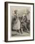 The Opera Comique in London, Mademoiselle Dejazet as the Prince De Conti-null-Framed Giclee Print