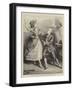 The Opera Comique in London, Mademoiselle Dejazet as the Prince De Conti-null-Framed Giclee Print