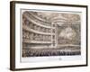 The Opera Comique in Paris, 1850-60-null-Framed Giclee Print