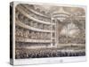 The Opera Comique in Paris, 1850-60-null-Stretched Canvas