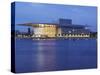 The Opera House at Dusk, Copenhagen, Denmark, Scandinavia, Europe-Frank Fell-Stretched Canvas