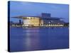 The Opera House at Dusk, Copenhagen, Denmark, Scandinavia, Europe-Frank Fell-Stretched Canvas