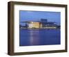 The Opera House at Dusk, Copenhagen, Denmark, Scandinavia, Europe-Frank Fell-Framed Photographic Print