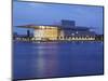 The Opera House at Dusk, Copenhagen, Denmark, Scandinavia, Europe-Frank Fell-Mounted Photographic Print