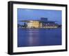 The Opera House at Dusk, Copenhagen, Denmark, Scandinavia, Europe-Frank Fell-Framed Photographic Print