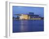 The Opera House at Dusk, Copenhagen, Denmark, Scandinavia, Europe-Frank Fell-Framed Photographic Print