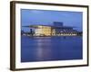 The Opera House at Dusk, Copenhagen, Denmark, Scandinavia, Europe-Frank Fell-Framed Photographic Print