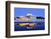 The Opera House, Norwegian National Opera and Ballet, by Snohetta architects in Bjorvika district, -Mauricio Abreu-Framed Photographic Print