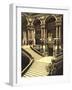 The Opera House, the grand staircase, Paris, France, c.1890-1900-null-Framed Photographic Print