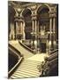 The Opera House, the grand staircase, Paris, France, c.1890-1900-null-Mounted Photographic Print