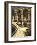 The Opera House, the grand staircase, Paris, France, c.1890-1900-null-Framed Photographic Print