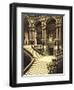 The Opera House, the grand staircase, Paris, France, c.1890-1900-null-Framed Photographic Print